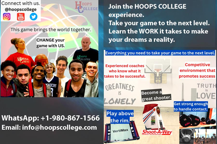Hoops College International experience